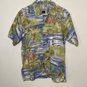 PATAGONIA Pataloha Vintage Rare Short Sleeve Hawaiian Button Down